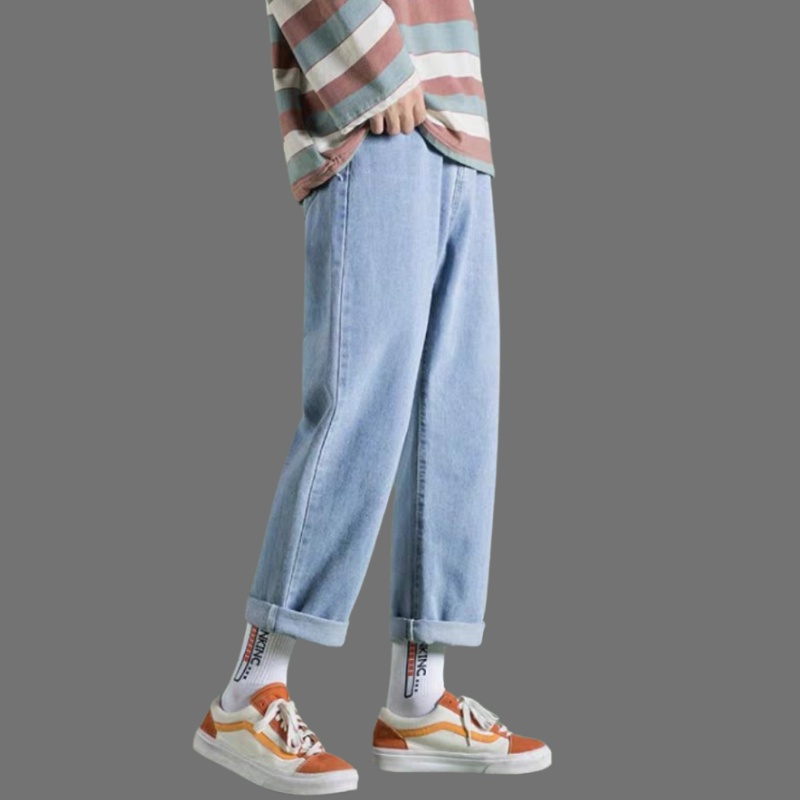 " RẺ VÔ ĐỊCH " Quần Jeans, Quần jeans baggy xanh nam ống suông, rộng, hottrend 2021-XX MENS FASHION!