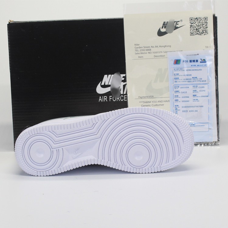 Giày thể thao AF1 [Chuẩn 11] màu trắng , đế cao 3cm , size 36-44  AF1 trắng full box- X-Rio Store