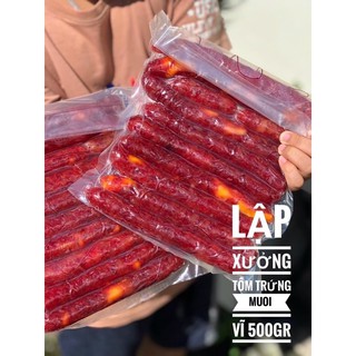 Lạp Tôm Trứng Muối 500g