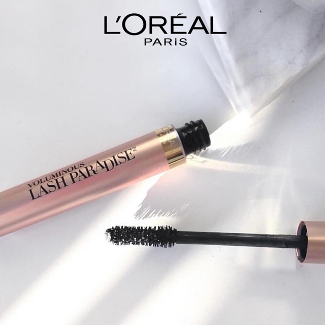 Mascara L'Oreal Làm Dày Và Dài Mi Blackest Makeup Voluminous Lash Paradise Waterproof Mascara Black 8.5ml | BigBuy360 - bigbuy360.vn