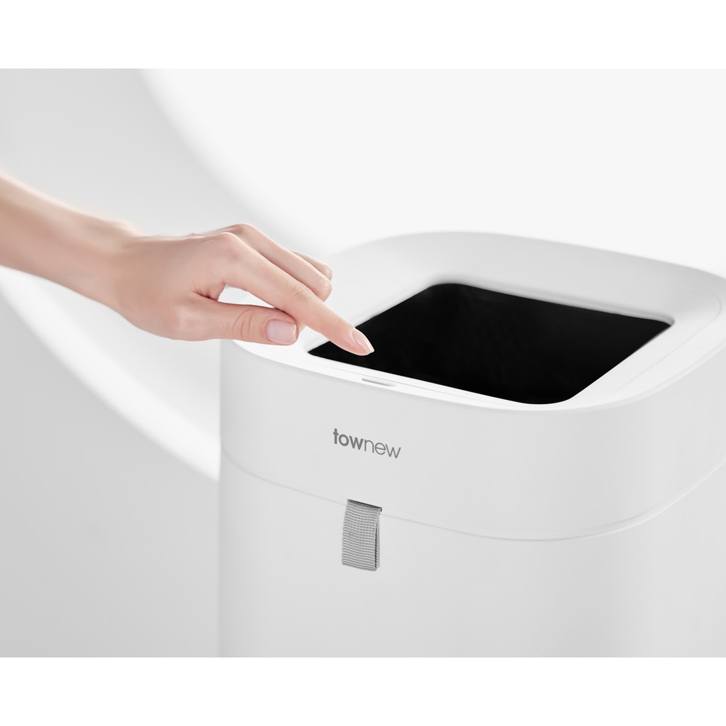 Thùng rác tự động thông minh TOWNEW T Air Lite - Tự động đóng hàn túi,thay túi rác - Bản quốc tế - Hàng Chính Hãng