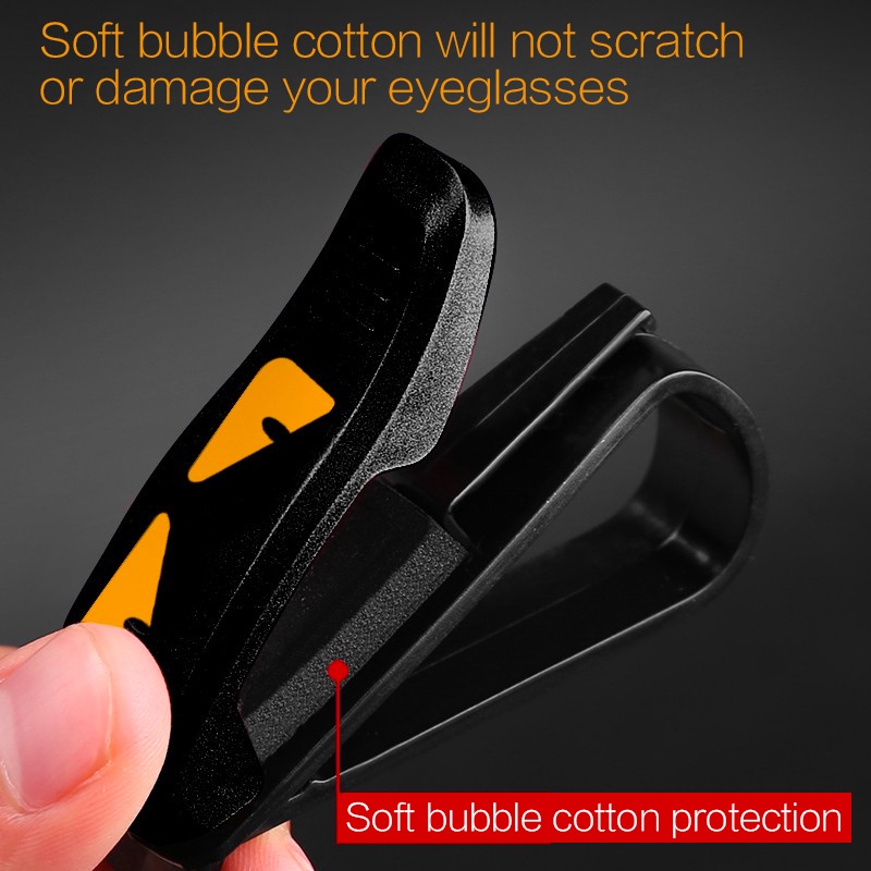 Kẹp Kính Ô Tô / Kẹp Giữ Mắt Kính Tiện Lợi Cho Xe Ô Tô