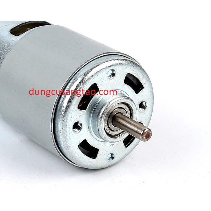 Motor 795 12V 2 bạc đạn 180w - Dual shaft