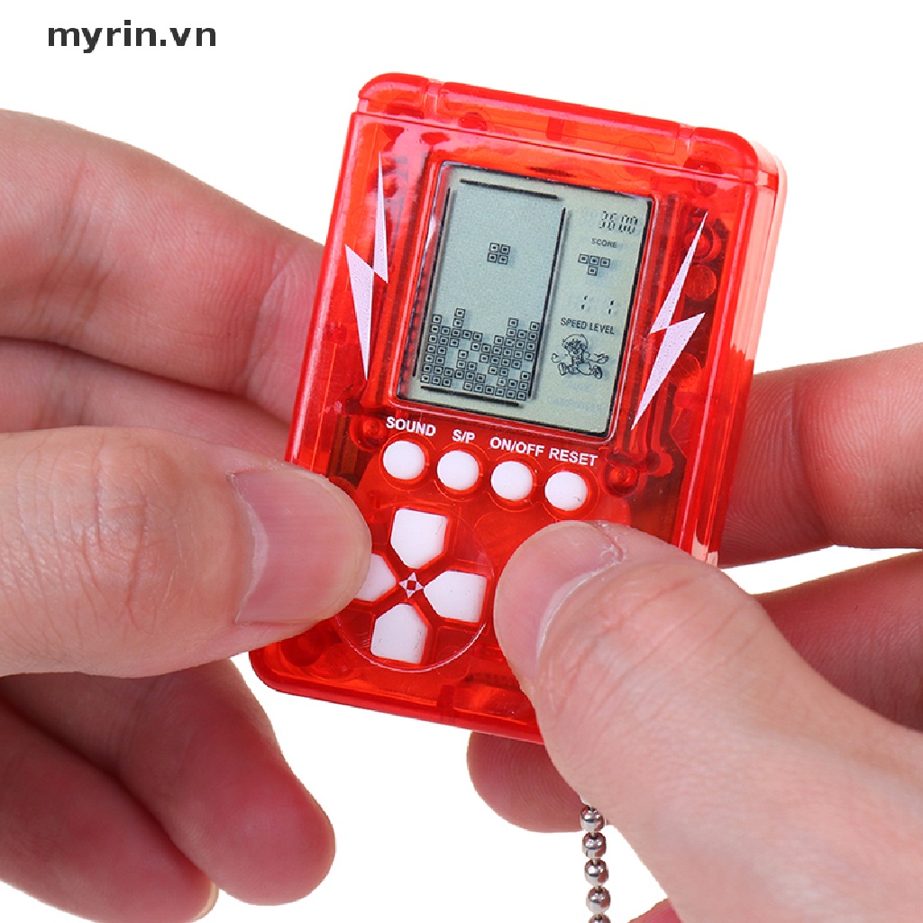 Máy Chơi Game Mini Cầm Tay Cổ Điển Kèm Móc Khóa