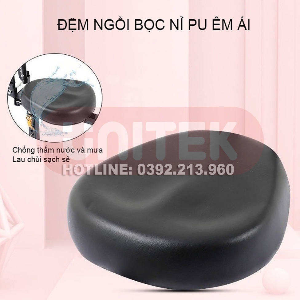 Ghế Ngồi An Toàn: Gấp Gọn Gắn Trên Xe Đạp, Xe Đạp Điện, Xe Máy Điện - Dành Cho Trẻ Em