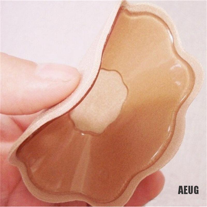 1 Cặp Miếng Dán Ngực Bằng Silicone Tự Dính Có Thể Tái Sử Dụng