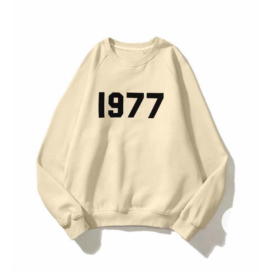 Áo Sweater Nam 1977 Chất Nỉ Mềm Chui Đầu Form Rộng Mặc Đẹp Cá Tính Hot Trend NEW UNISEX