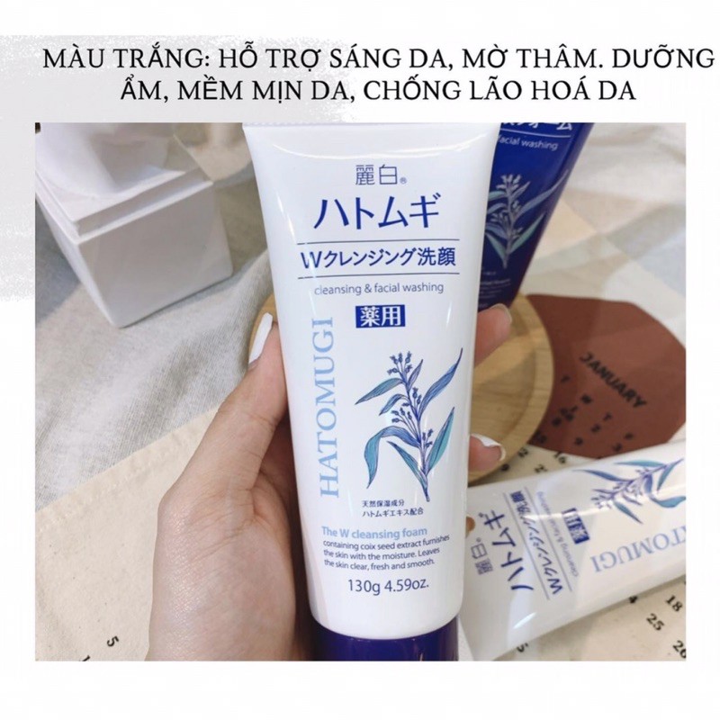 | HATOMUGI | Sữa Rửa Mặt Hatomugi Naturie Ý Dĩ