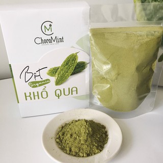 mix combo ( bột than tre, khổ qua, bạc hà)+ cọ quét mặt nạ