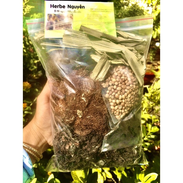Nước mát rong biển râu bắp hạt ngò rất thơm (phần nấu 7-10 lít)