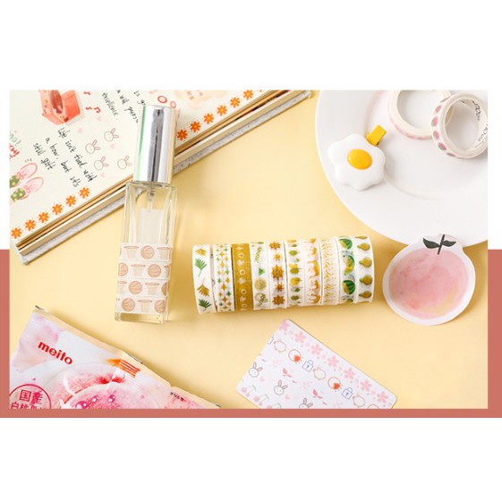 Set Washi 10 cuộn