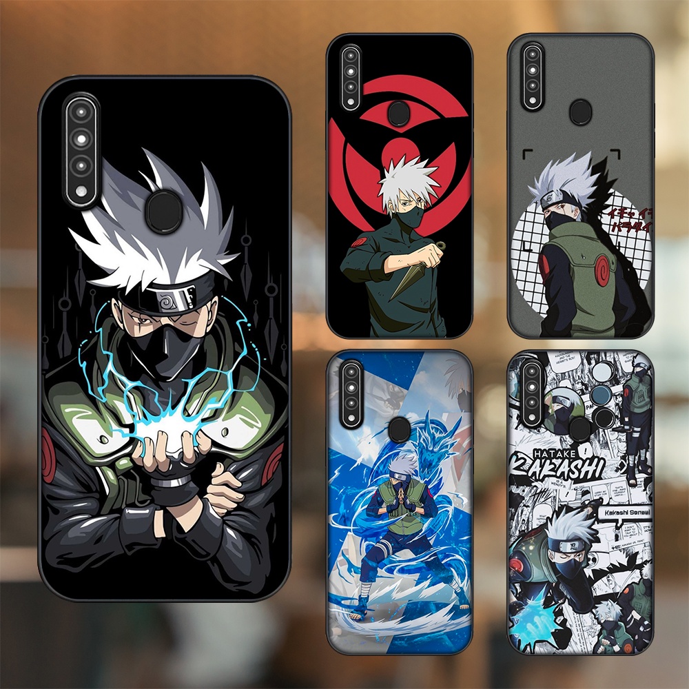 Ốp lưng Oppo A31, A8 viền đen in hình Hatake Kakashi Naruto