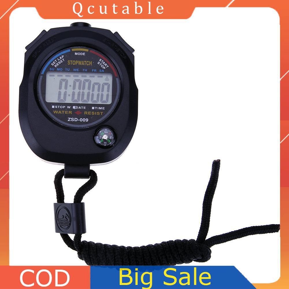 Đồng Hồ Bấm Giờ Màn Hình Lcd Chống Thấm Nước # 8y