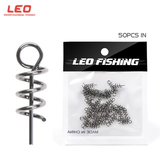 Bộ 50 lò xo câu cá LEO 27853-14-D50 - 14mm