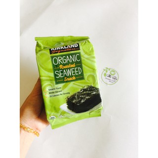 dinh dưỡng cho bé ""Rong biển sấy khô Kirkland ăn dặm cho bé"" dinh dưỡng cho bé
