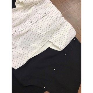 Đầm liền MANGO phối 2 màu