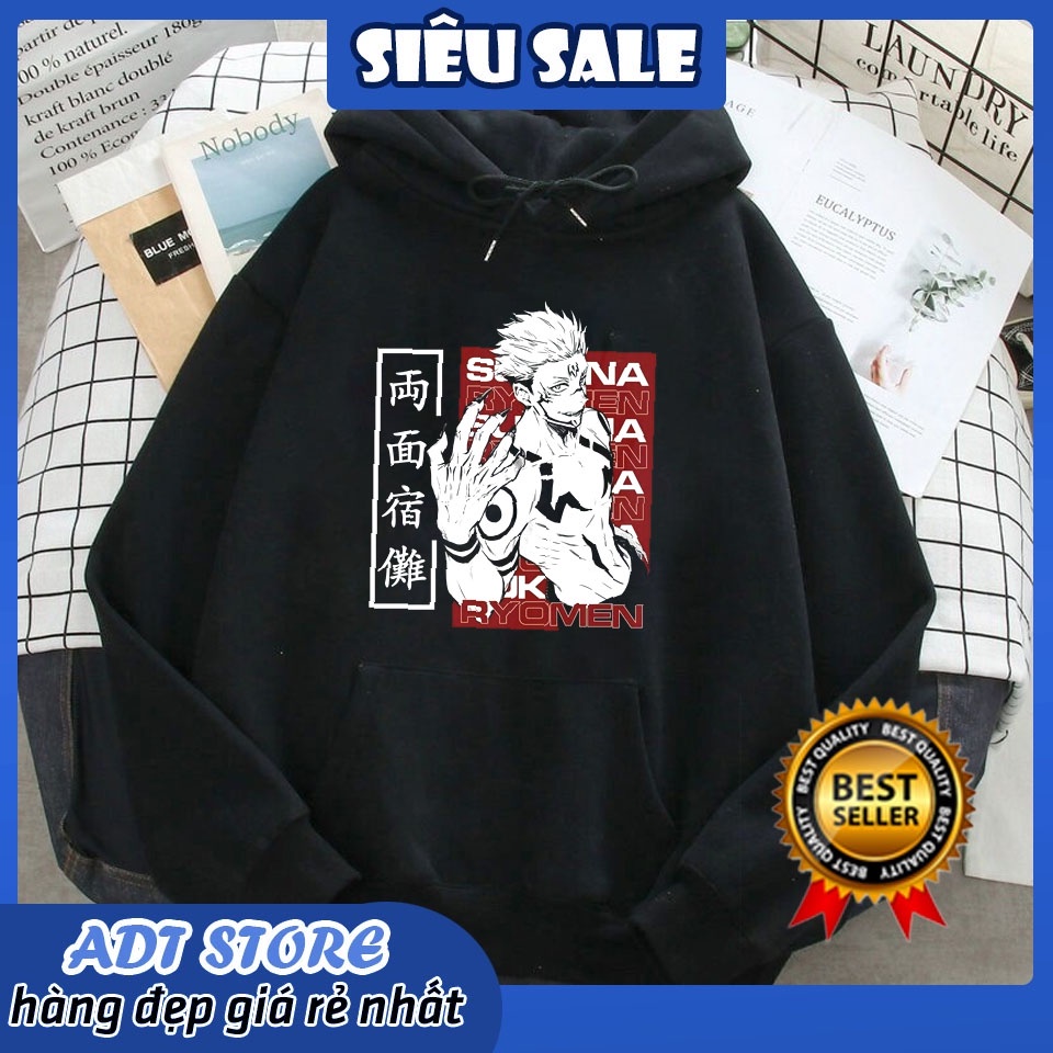 Áo Hoodie  Jujutsu Kaisen - Sukuna Art Anime Manga Nam / Nữ độc đẹp siêu chất bán chạy