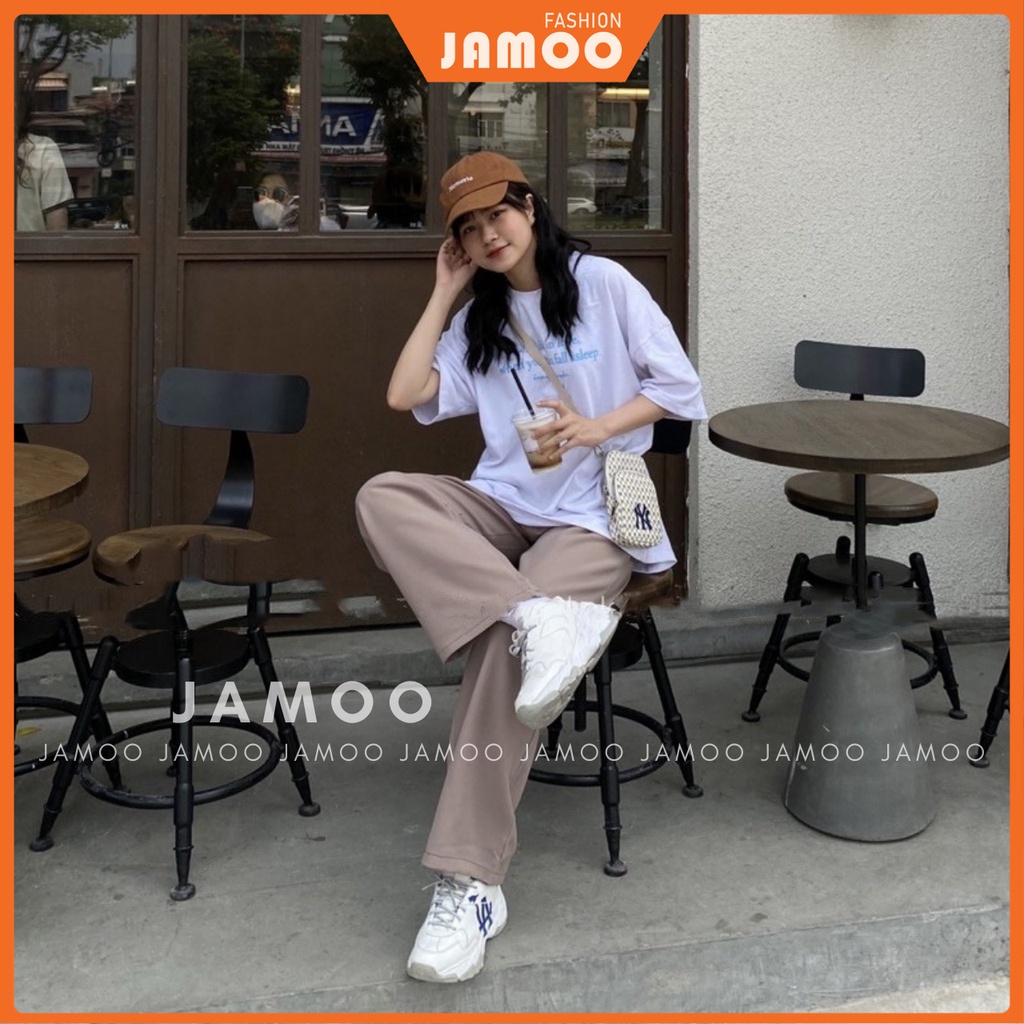 QUẦN TÂY NỮ _ QUẦN TÂY SUÔNG CÀI LỆCH EO ULLZZANG JAMOO (ảnh thật/sẵn/video)