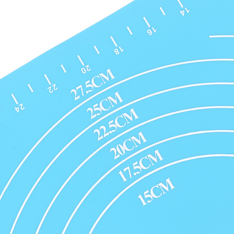 Thảm Nhào Bột Làm Bánh Bằng Silicon Chống Dính Kích Thước 30X40CM Tiện Dụng