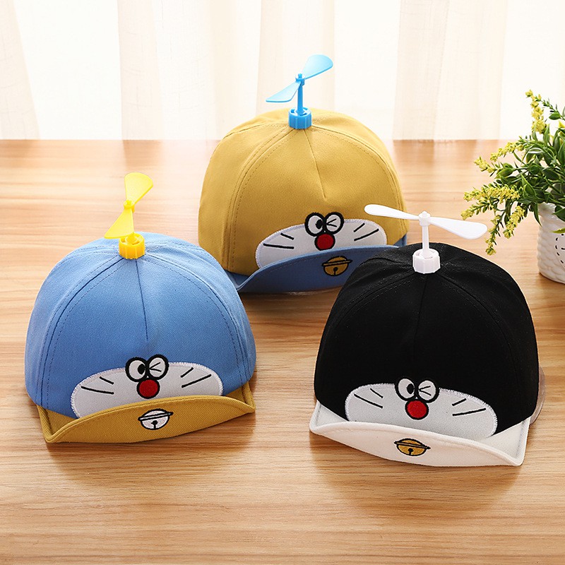 Nón Mũ ĐOREMON Cho Bé 3 Tháng đến 12 Tháng_M49