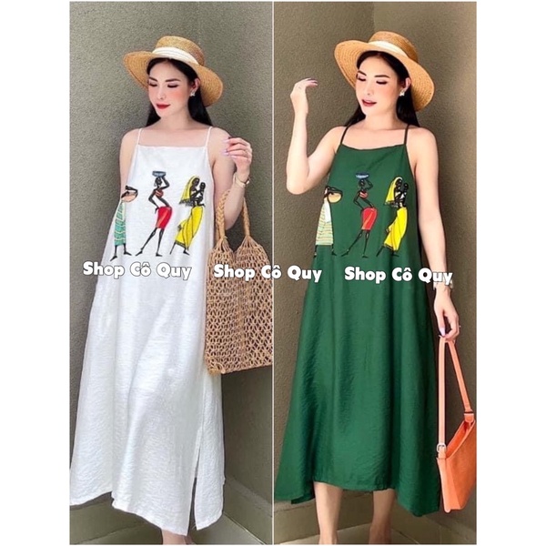 VÁY 3 CÔ GÁI form chữ A, túi hai bên (hàng chuẩn mẫu) Ảnh chụp thật!