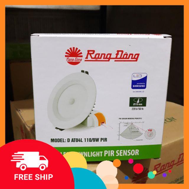 [BẢO HÀNH 24 THÁNG] Đèn Led Downlight cảm ứng D AT04L 110/9w RĐ