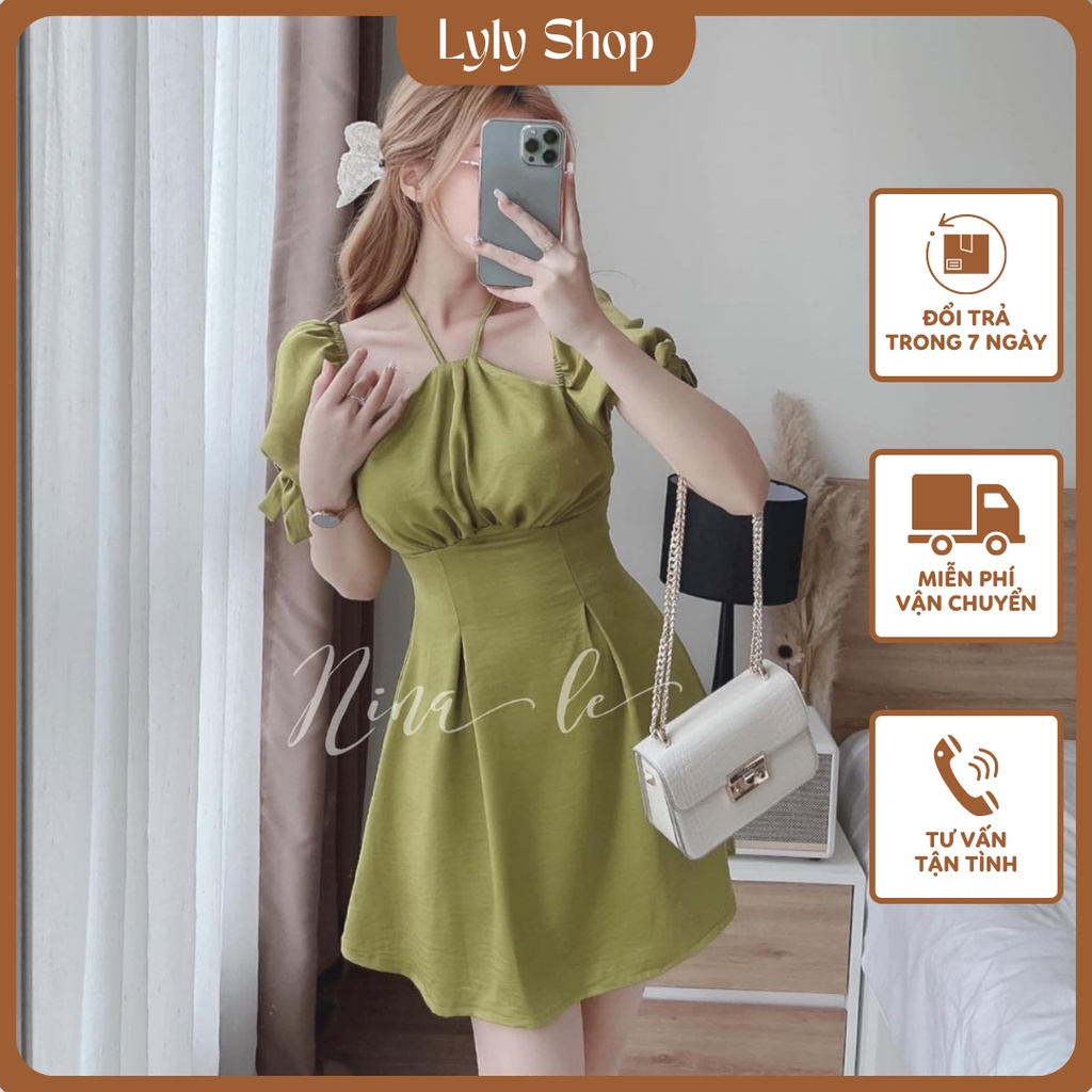 ĐẦM CỔ YẾM TAY PHỒNG NƠ