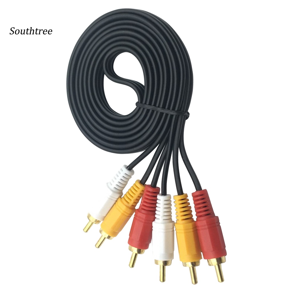 Cáp Chuyển Đổi Âm Thanh Aux 3rca Sang 3rca Mạ Điện Cho Dvd | BigBuy360 - bigbuy360.vn