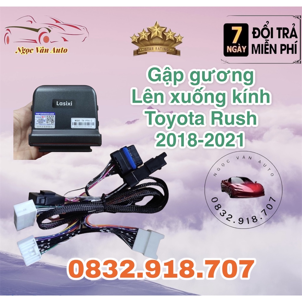 Tự động gập gương lên xuông kính Toyota Rush 2018 - 2021 Hãng Lasixi