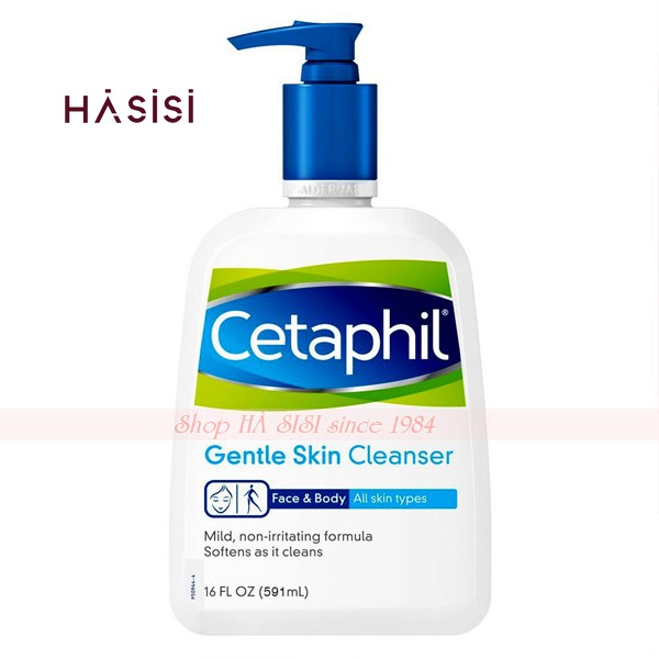 Sữa Rửa Mặt Cho Da Nhạy Cảm CETAPHIL GENTLE SKIN CLEANSER 118ml - 591ml