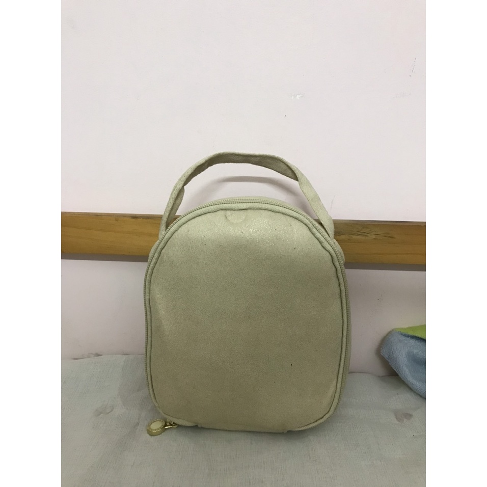 Túi đựng mỹ phẩm hiệu Bvlgari