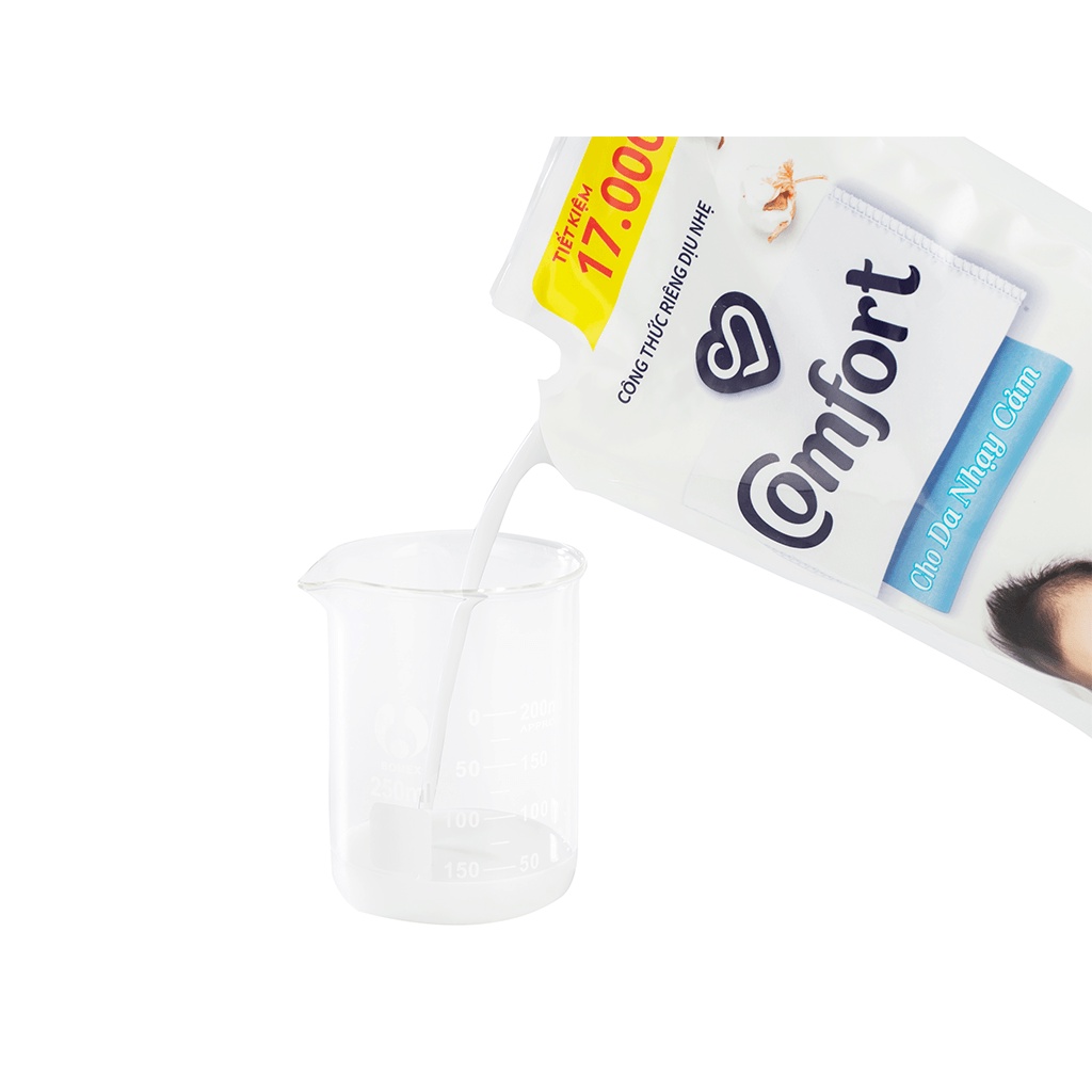 Nước Xả Vải Comfort Cho Da Nhạy Cảm Túi 800ml