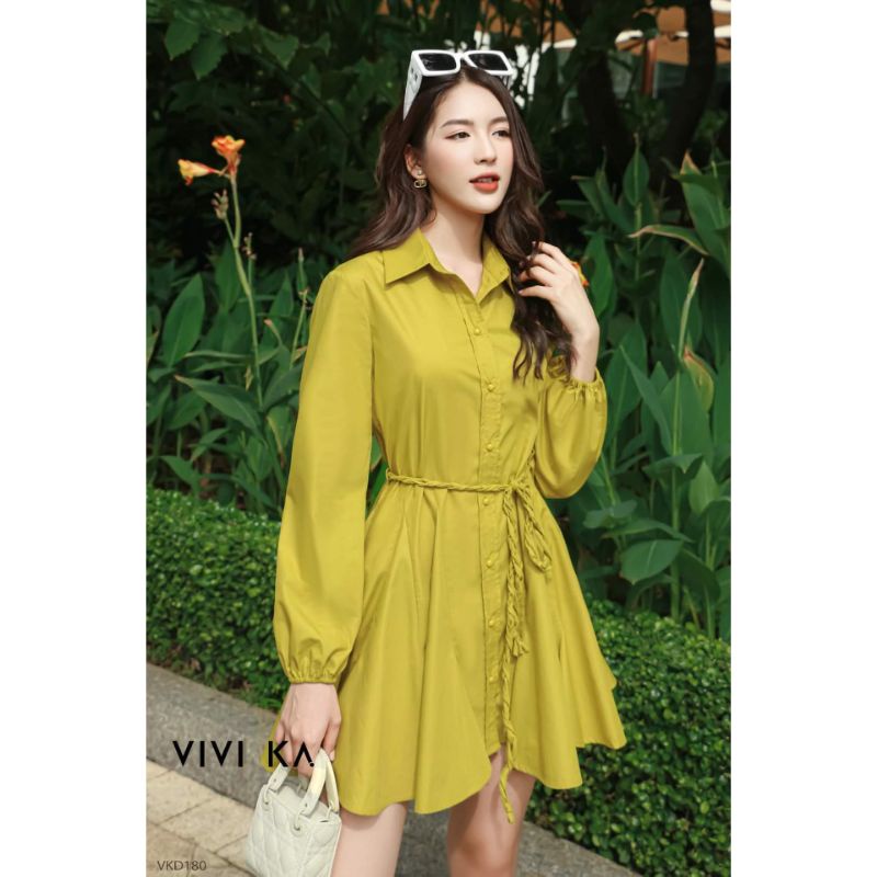 ĐẦM SƠ MI ĐUÔI CÁ [HÀNG THIẾT KẾ CHUẨN MẪU]