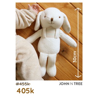 John n tree thú bông organic cotton cao 30cm