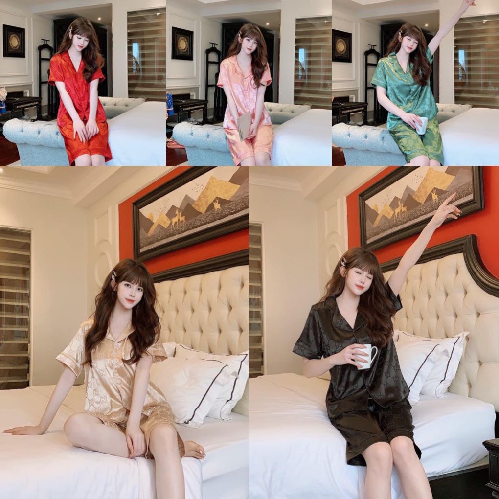 Bộ lụa gấm lửng cao cấp loại 1