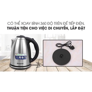 Ấm siêu tốc kangaroo KG20SK3- 2lit