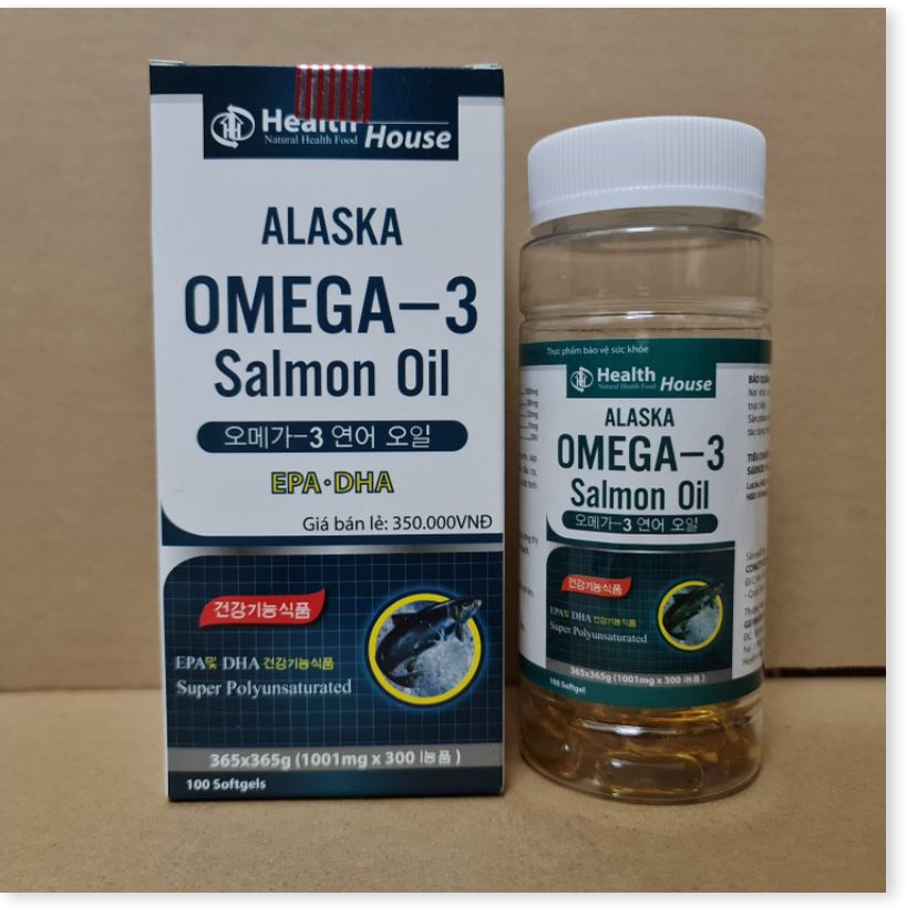 (SP CHÍNH HÃNG) Alaska Omega 3 - Tăng Cường Thị Lực