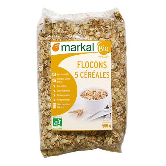 Ngũ cốc các loại hạt hữu cơ không đường 500g - Markal