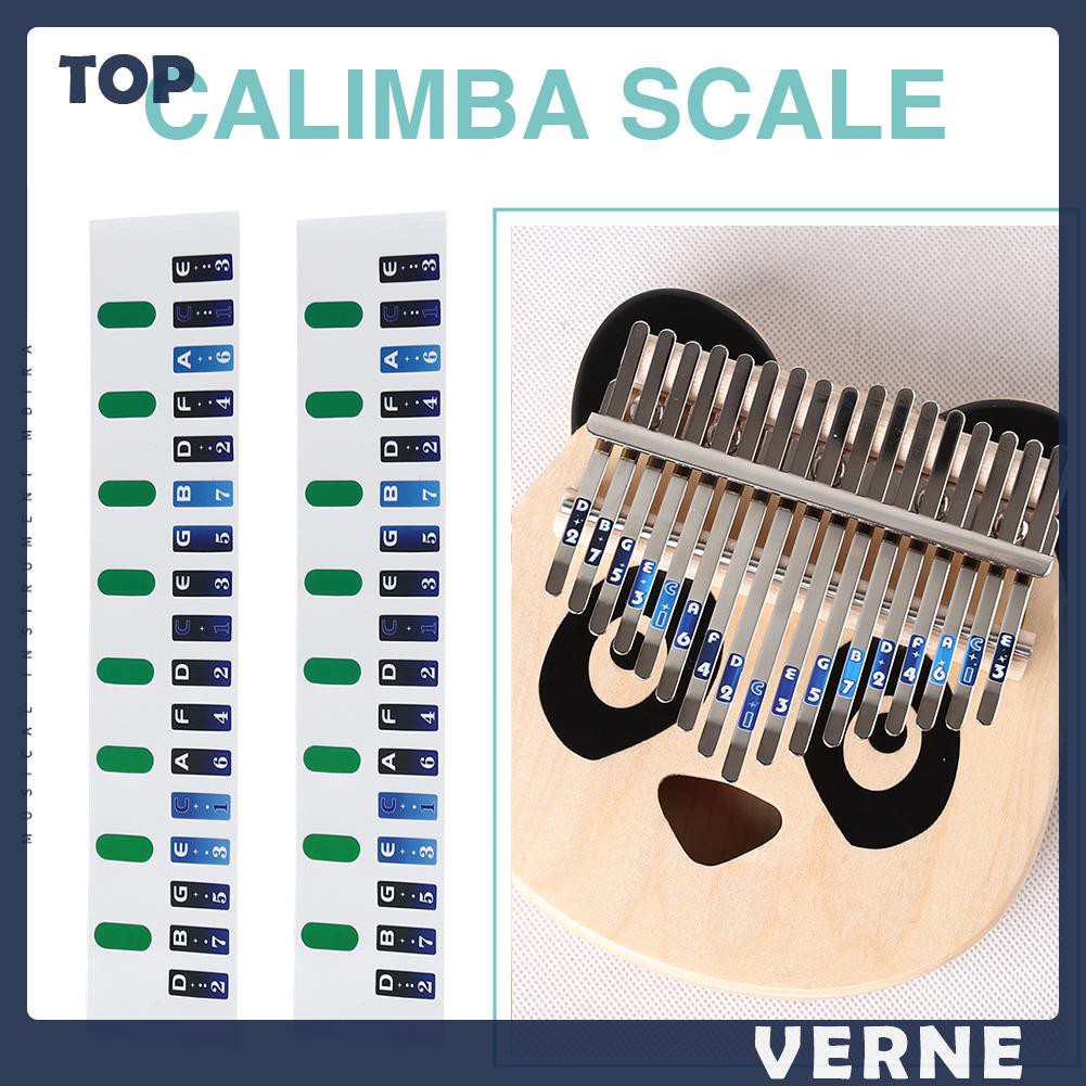 Set 2 Miếng Dán Phím Đàn Kalimba