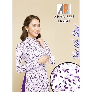 Sét vải áo dài hoa nhí