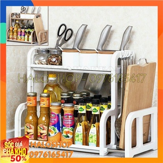 Kệ Gia Vị Nhà Bếp Đa Năng - 2 Tầng