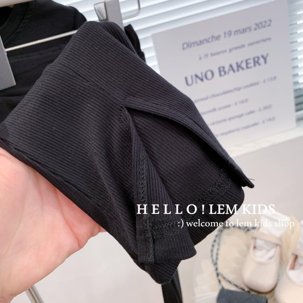 Set Đồ Thể Thao Áo Thun Tay Ngắn Và Quần Dài Ống Loe Phong Cách Hàn Quốc Thời Trang Mùa Hè Cho Bé Gái