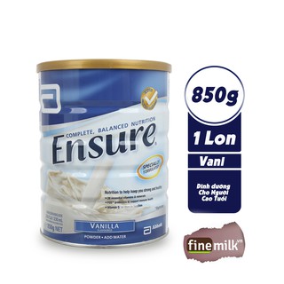 Sữa bột Ensure Úc 850g ngăn ngừa loãng xương
