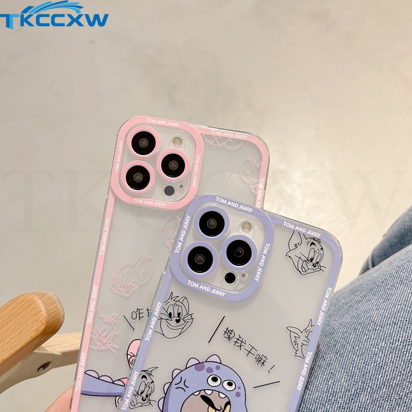 Ốp Điện Thoại Mềm Trong Suốt Chống Sốc Cho iPhone 12 13 Pro MAX 11 Pro MAX 13 12 Mini XS MAX XR X 7 8 6 6S Plus SE