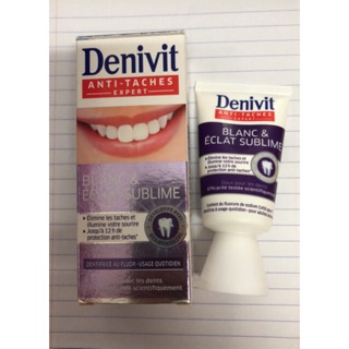 Kem đánh răng Denivit Pháp 50ml - Giúp răng trắng sáng và làm sạch men răng