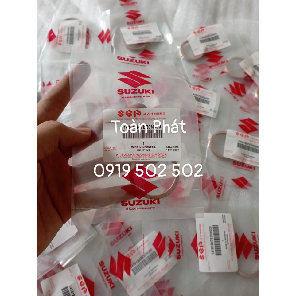 RON CỔ PÔ CÓ VỈ - 14181B47E20N000 - RAIDER XĂNG CƠ CHÍNH HÃNG SUZUKI INDONESIA