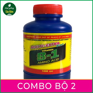 Phân bón lá cao cấp vitamin B1 Start của Growmore Thái Lan 2 CHAI