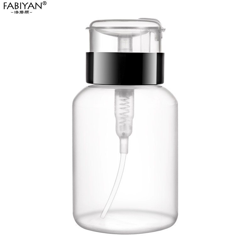 Bình nhựa rỗng FABIYAN chiết mỹ phẩm dạng lỏng/dung dịch tẩy sơn móng dung tích 250ml tiện dụng