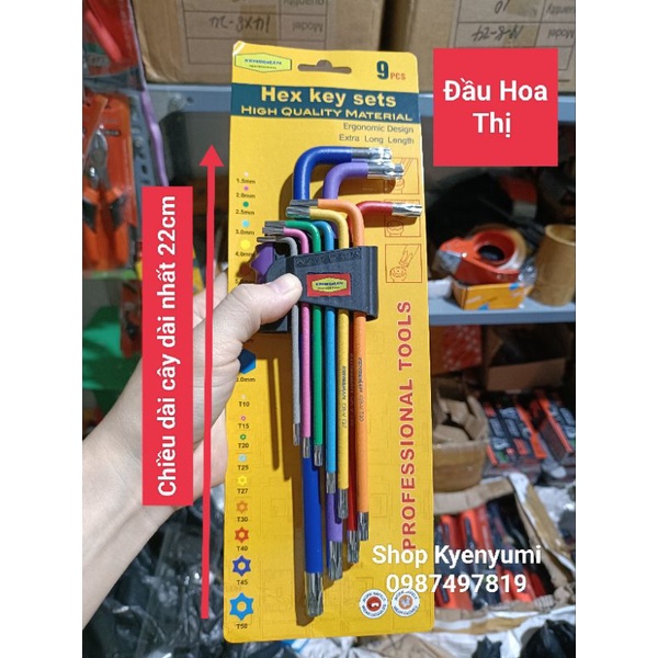 Bộ Lục Giác Đa Sắc Nam Thiên ,LS+ Hoặc KENSSMAN Hàng Cao Cấp Loại 1 Siêu Đẹp