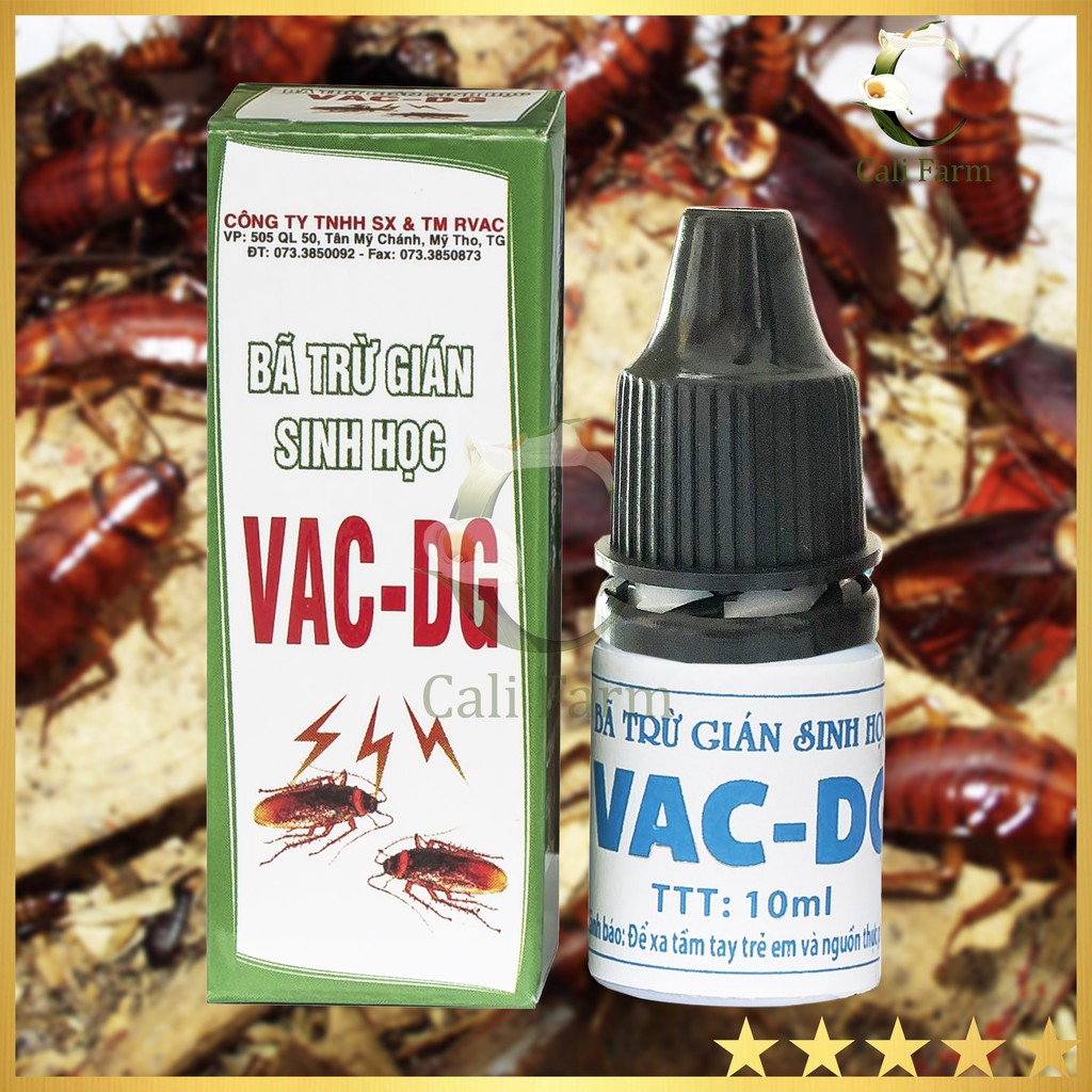 Bả trừ gián sinh học VAC-DG chai 10ml